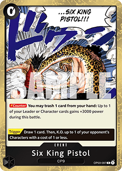 Six King Pistol (OP03-097)