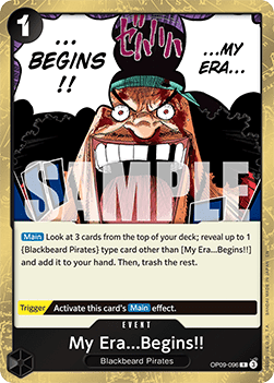 My Era...Begins!! (OP09-096) (V.1)
