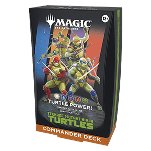 Commander: Magic: The Gathering | Teenage Mutant Ninja Turtles: "Turtle Power!" Commander Deck - Commander: Teenage Mutant Ninja Turtles