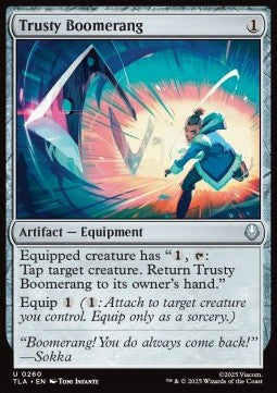 Trusty Boomerang - Avatar: The Last Airbender (Uncommon) [TLA-260]