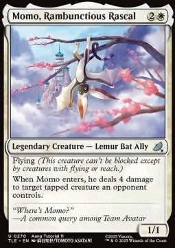 Momo, Rambunctious Rascal (V.2) - Avatar: The Last Airbender: Eternal (Uncommon) [TLE-270]
