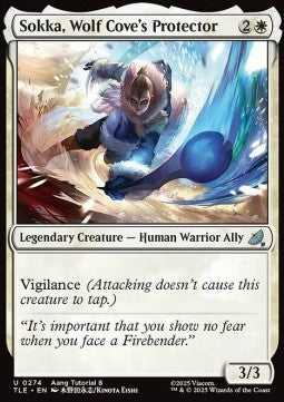 Sokka, Wolf Cove's Protector (V.2) - Avatar: The Last Airbender: Eternal (Uncommon) [TLE-274]