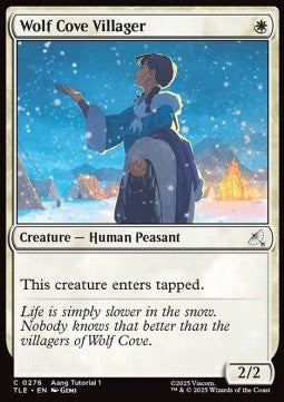 Wolf Cove Villager (V.2) - Avatar: The Last Airbender: Eternal (Common) [TLE-276]