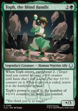 Toph, the Blind Bandit - Avatar: The Last Airbender (Uncommon) [TLA-198]