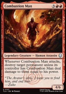 Combustion Man - Avatar: The Last Airbender (Uncommon) [TLA-127]