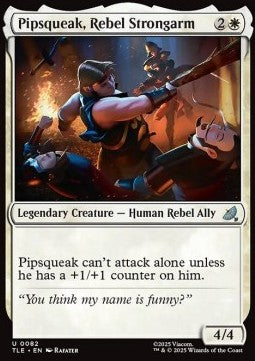 Pipsqueak, Rebel Strongarm - Avatar: The Last Airbender: Eternal (Uncommon) [TLE-82]