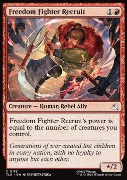 Freedom Fighter Recruit - Avatar: The Last Airbender: Eternal (Common) [TLE-118]