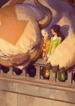 Art Series: Aang and Katara - Avatar: The Last Airbender: Extras (Tip Card)
