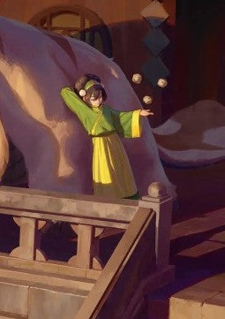 Art Series: Toph, Greatest Earthbender - Avatar: The Last Airbender: Extras (Tip Card)
