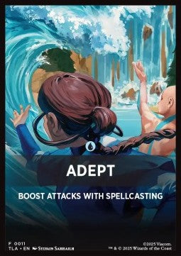 Jumpstart Pack Summary Card: Adept - Avatar: The Last Airbender: Extras (Tip Card) [XTLA-F11]