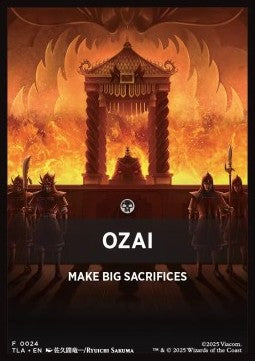 Jumpstart Pack Summary Card: Ozai - Avatar: The Last Airbender: Extras (Tip Card) [XTLA-F24]