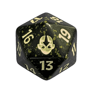 Magic: The Gathering | Avatar: The Last Airbender: D20 Die (Yellow) - Avatar: The Last Airbender