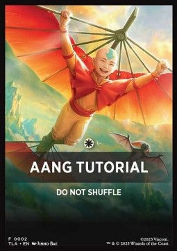 Beginner Box Theme Card: Aang Tutorial - Avatar: The Last Airbender: Extras (Tip Card) [XTLA-BF02]