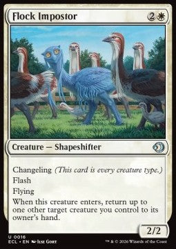 Flock Impostor - Lorwyn Eclipsed (Uncommon) [ECL-16]