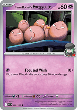 Team Rocket's Exeggcute