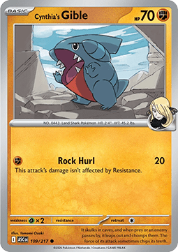 Cynthia's Gible