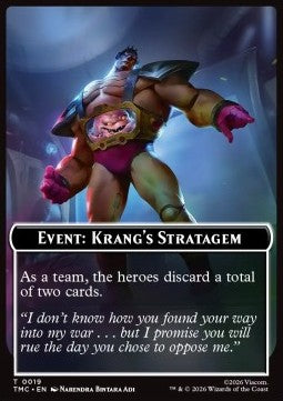 Event: Krang's Stratagem - Teenage Mutant Ninja Turtles: Tokens (Token) [TTMT-CT19]