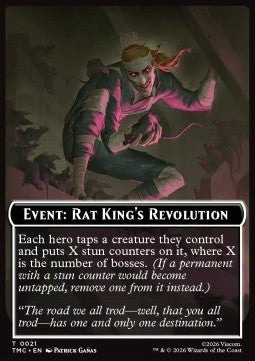 Event: Rat King's Revolution - Teenage Mutant Ninja Turtles: Tokens (Token) [TTMT-CT21]
