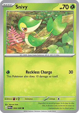 Snivy - Perfect Order (Common) [POR-004]