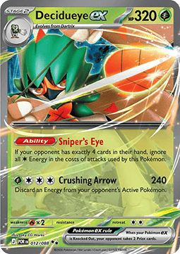 Decidueye ex - Perfect Order (Double Rare) [POR-012]