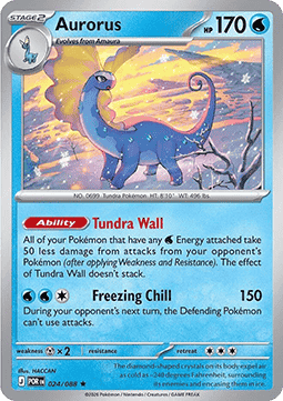 Aurorus - Perfect Order (Rare) [POR-024]