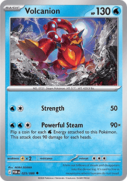 Volcanion - Perfect Order (Uncommon) [POR-025]