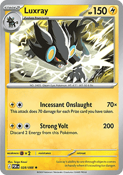 Luxray - Perfect Order (Rare) [POR-028]