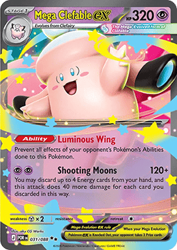 Mega Clefable ex - Perfect Order (Double Rare) [POR-031]