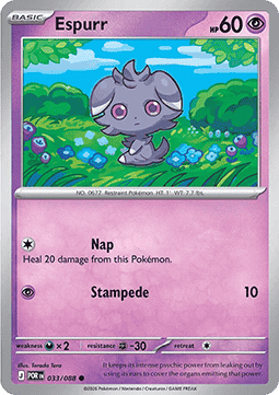 Espurr - Perfect Order (Common) [POR-033]
