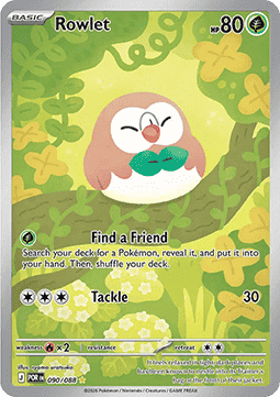 Rowlet - Perfect Order (Illustration Rare) [POR-090]