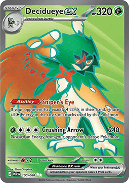 Decidueye ex - Perfect Order (Ultra Rare) [POR-100]