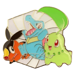 Ascended Heroes: Tepig, Totodile & Chikorita Pin - Ascended Heroes