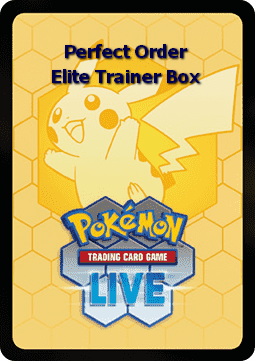 Perfect Order Live Code Card: Elite Trainer Box - Perfect Order: Additionals (Online Code Card)
