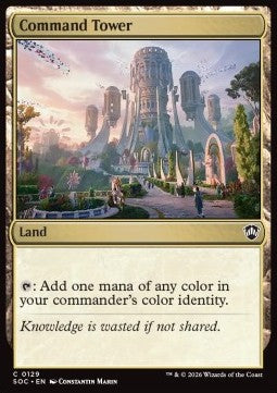 Command Tower - Commander: Secrets of Strixhaven (Common) [SOC-129]