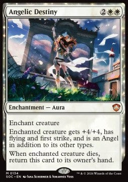 Angelic Destiny - Commander: Secrets of Strixhaven (Mythic) [SOC-134]