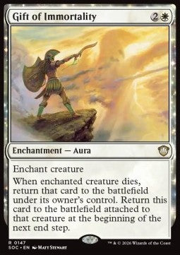 Gift of Immortality - Commander: Secrets of Strixhaven (Rare) [SOC-147]