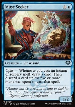 Muse Seeker - Secrets of Strixhaven (Uncommon) [SOS-60]