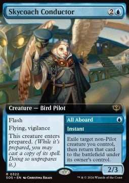 Skycoach Conductor // All Aboard - Secrets of Strixhaven: Extras (Rare) [XSOS-322]