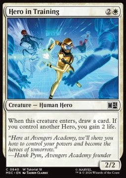 Hero in Training